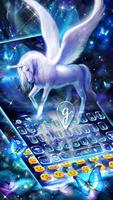 Graceful Alicorn Keyboard Theme poster