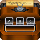 Typewriter keyboard-American classical theme icône