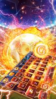 برنامه‌نما Triumph Gold Football Keyboard Theme عکس از صفحه