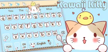 かわいいキティのキーボード