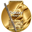 Teclado para Galaxy Note 8 Gold