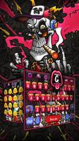 Hip Hop Skull Keyboard Theme ภาพหน้าจอ 2