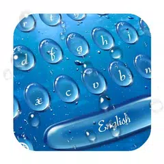 download Tastiera tema goccia d'acqua 💧 APK