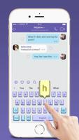 Keyboard Theme for Viber Messenger Affiche