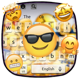 Şirin Hayvan Emoji Klavye Tema simgesi
