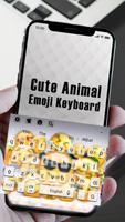 Thème de clavier animal mignon capture d'écran 1