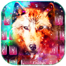 Thiên hà chó sói bàn phím chủ đề APK