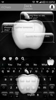 Black Apple Keyboard Theme screenshot 1