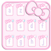 Cute baby Kitty pink keyboard