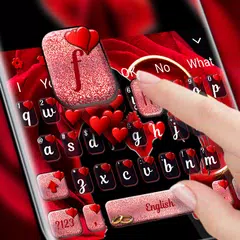 Valentine's Day Love Keyboard Theme APK Herunterladen