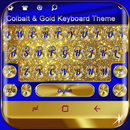 Cobalt and Gold Keyboard Theme APK