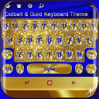 ikon Cobalt and Gold Keyboard Theme