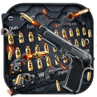 Gun and Bullet Keyboard Theme icon
