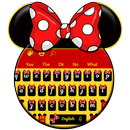 Cute Mini Bowknot Keyboard Theme APK
