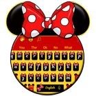 Cute Mini Bowknot Keyboard Theme أيقونة