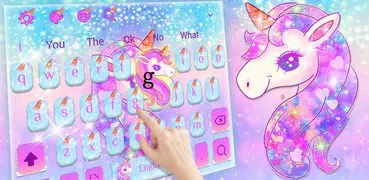 Dream Unicorn Keyboard theme