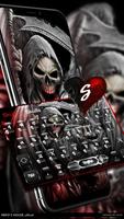 Death Devil Blood Skull Keyboard Theme اسکرین شاٹ 2