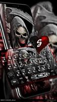 Death Devil Blood Skull Keyboard Theme ảnh chụp màn hình 2