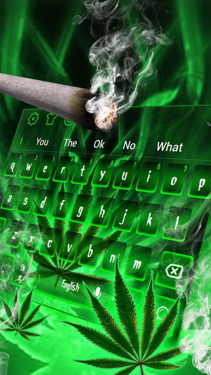 Cool Weed Rasta Smoke Keyboard Theme APK for Android Download