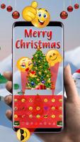 Merry Christmas Keyboard Theme ảnh chụp màn hình 1