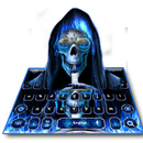 Neon Grim Reaper Keyboard Theme APK