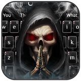 Death Devil Skull Keyboard Theme ikon
