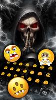 Death Devil Skull Keyboard Theme 스크린샷 3