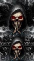 Death Devil Skull Keyboard Theme capture d'écran 2