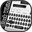 SMS Black White Keyboard