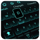 Live Neon Blue Keyboard icône