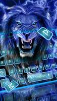 Roaring Lion Keyboard Theme Poster