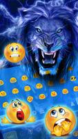 Roaring Lion Keyboard Theme اسکرین شاٹ 2