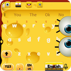 Sponge theme keyboard icono