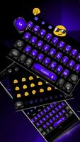 Cool Black Purple Keyboard screenshot 3