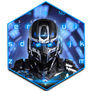 Blue Robot Keyboard Theme APK