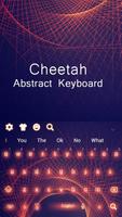 Digital 3D Abstract Cheetah Keyboard capture d'écran 3