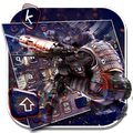 Cool Sniper Gun Keyboard Theme
