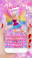 Pink Barbie keyboard 海报