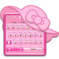 Pink Kitty Shopper Keyboard Theme