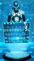Technologie Robot Keyboard Theme🤖 screenshot 1