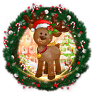 Merry Christmas Reindeer Keyboard Theme APK