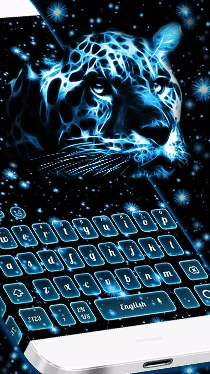 Neon Cheetah Keyboard Theme APK pour Android Télécharger