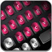 Black Pink Metal Keyboard