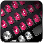 Black Pink Metal Keyboard আইকন