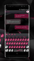 برنامه‌نما Black Pink Metal Keyboard عکس از صفحه