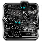 Creepy Zombie Skull Keyboard Theme icône