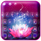 Pleasing Magical Lotus Keyboard Theme icône