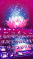 Pleasing Magical Lotus Keyboard Theme Screenshot 1