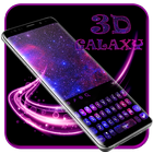 Galaxy 3D-Tastaturthema Zeichen