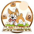 Cute 🐶 Puppy Corgi Keyboard Theme APK